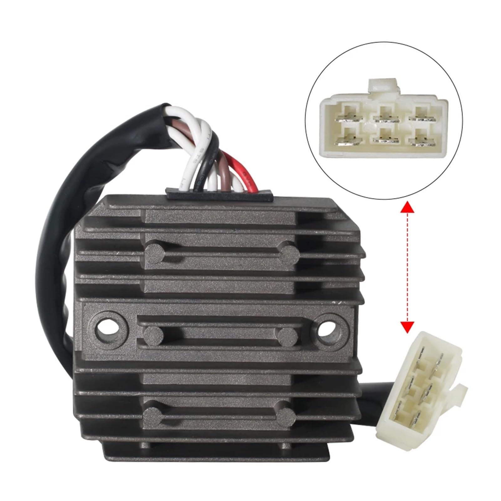 Redresseur Moto Redresseur De Régulateur De Tension De Moto pour MZ/MUZ pour Baghira 660 pour Mastiff 17 pour Pouces Street Moto Black Panther SM 660 HR Accessoires