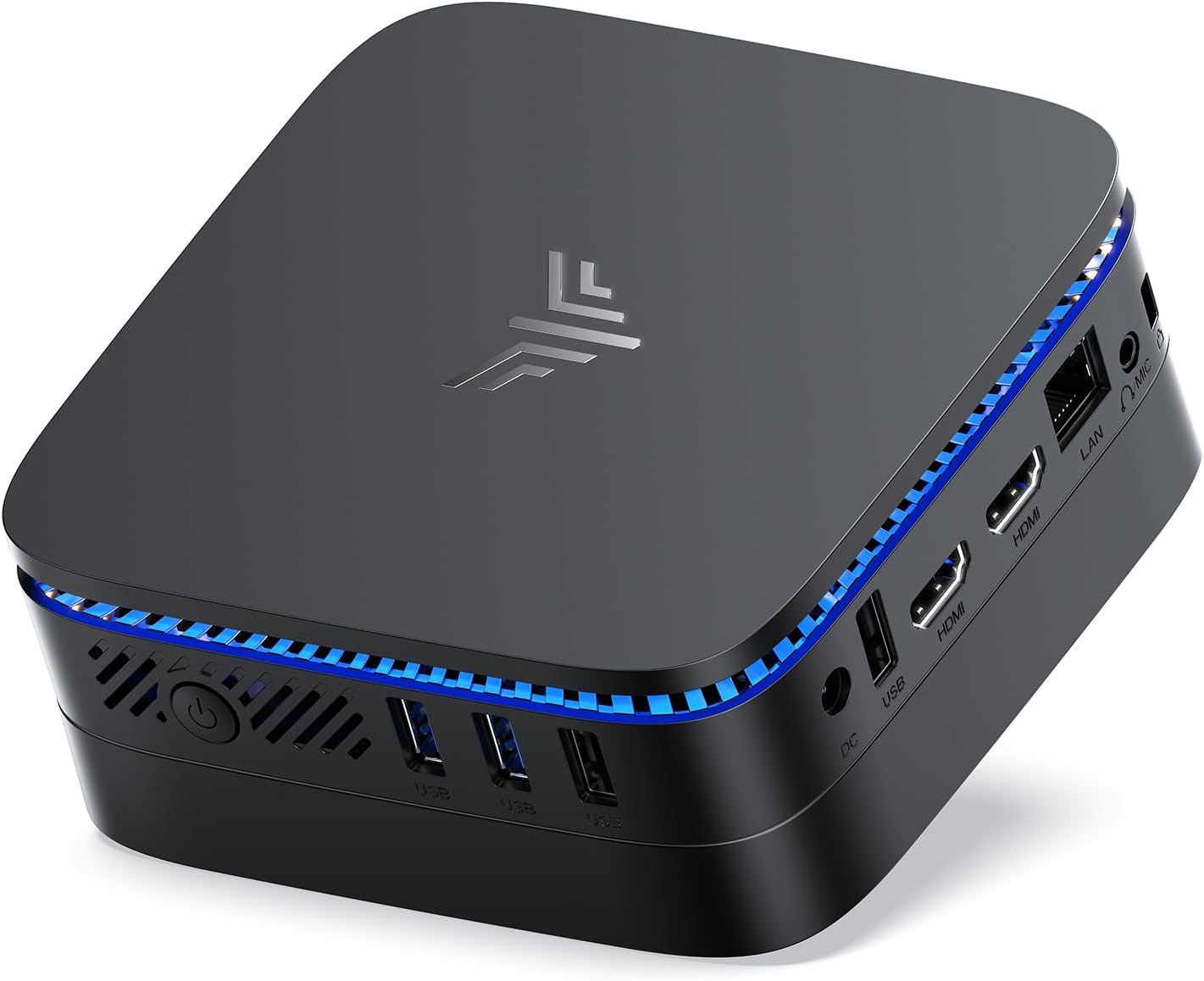 KAMRUI AK1PLUS N95 Mini PC, 16GB DDR4 512GB M.2 SSD, Small Laptop Helps Twin 4K Show, Ethernet, 4 USB-A, 3.5mm Audio Jack Appropriate, Enterprise,Workplace, House