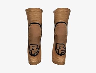 Race Face Covert 2022 - Rodilleras para ciclismo, color beige y marrón