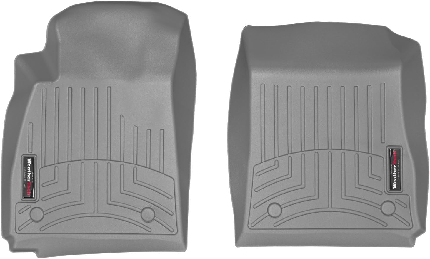 WeatherTech Custom Fit FloorLiners for Chevrolet Impala - 1st Row (465341), Grey