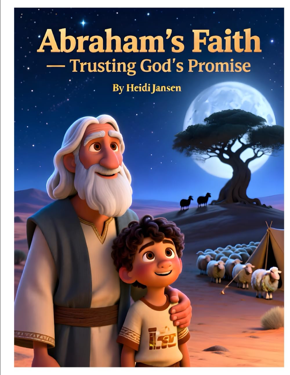 7. Abraham’s Faith — Trusting God’s Promise: A Gentle Bible Story About Obedience, Waiting, and Believing God (Genesis for Little Hearts)