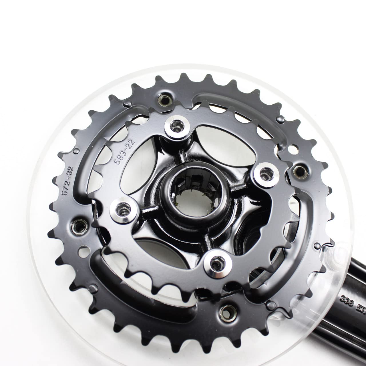 Guarnitura MTB 22-3. 2t MTB. Set a manovella in Downhill in Downhill Bicycle 170mm Pezzi di Mountain Bike Accessori Guarnitura