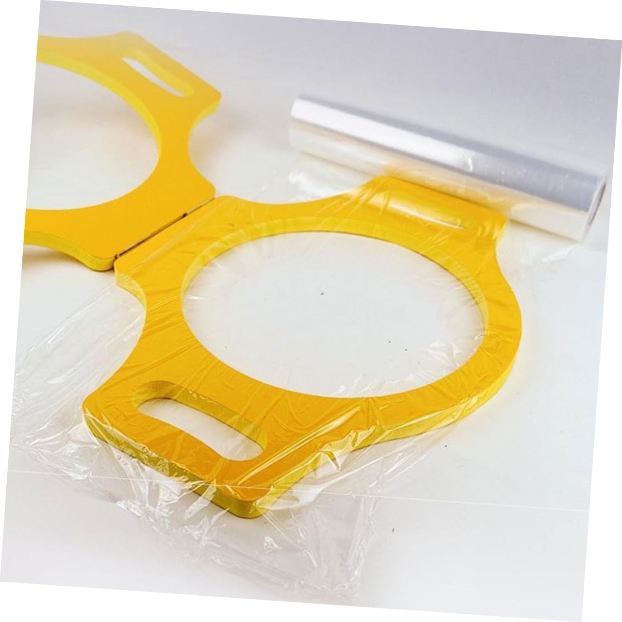 Beaupretty Herramienta de Alineación para Cabello de PVC Estable Plantilla Amarilla