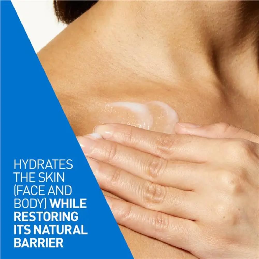 CeraVe Lozione Idratante, Per Pelli da Secche a Molto Secche, Barriera Cutanea Sana e Ripristinata, Con Ceramidi e Acido Ialuronico, Confezione Refill, 473 gr