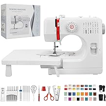 Beginners Sewing Machine for Beginners, Dual Speed Portable Electric Mini Sewing Machine with 14 Stitches, Complete Repair Kit for Clothing Fabrics, Handheld Sew Machine for DIY Travel &amp; Home Use