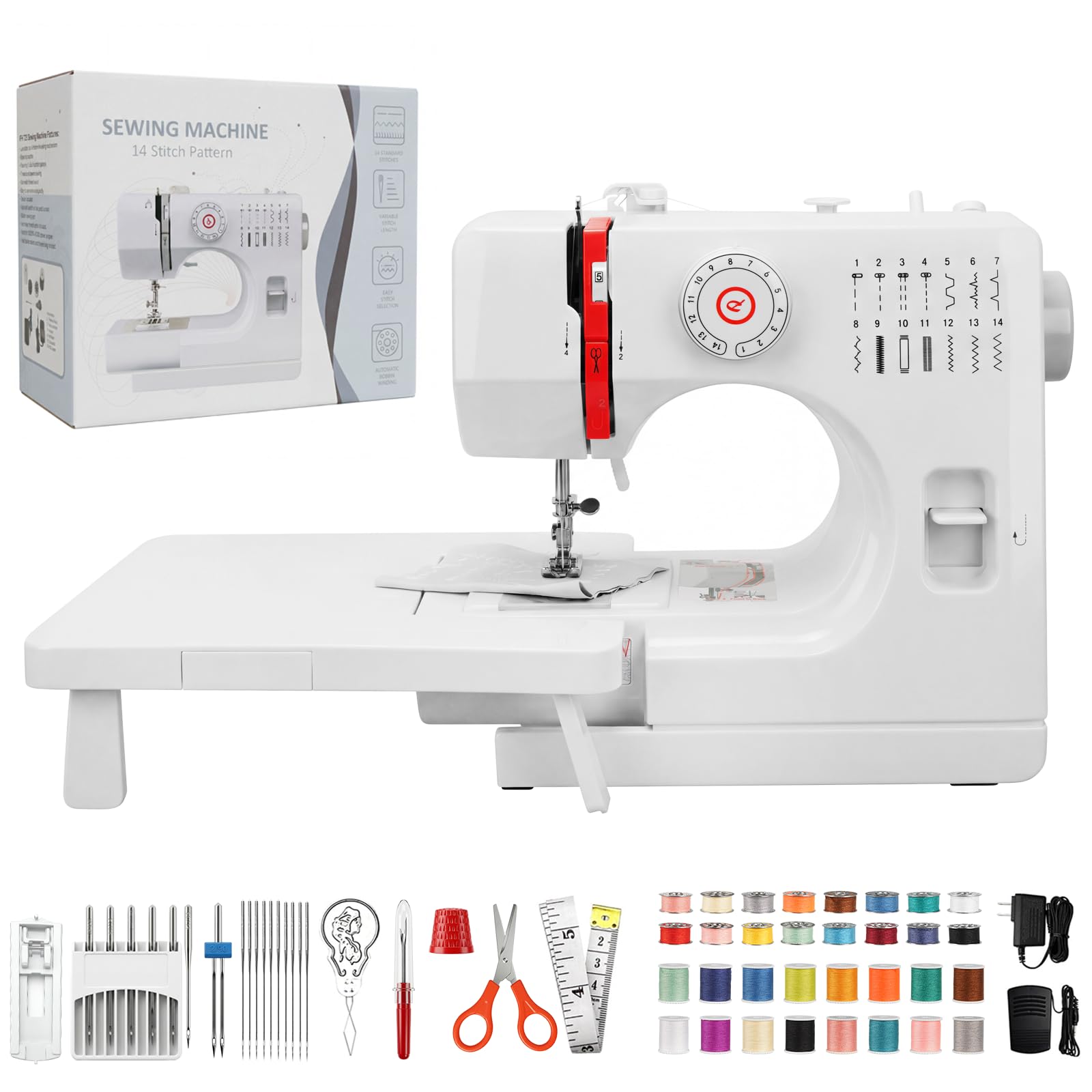 MJDYTYT Compact Mini Sewing Machine