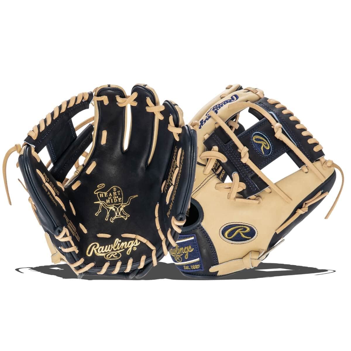 Rawlings Heart of The Hide R2G 11.5" Baseball Glove: PROR204W-2NC PROR204W-2NC Right Hand Thrower