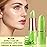 BINGBRUSH Aloe vera Color Changing Lipstick,Moisturizer Long Lasting Lip Care Magic Lip Gloss,Makeup Lipstick Set (1pc 01Aloe vera, A-1pc)