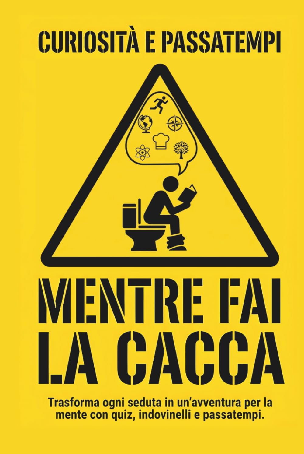 Curiosità e passatempi mentre fai la cacca: Trasforma ogni seduta in un'avventura per la mente con quiz, indovinelli, curiosità e passatempi.