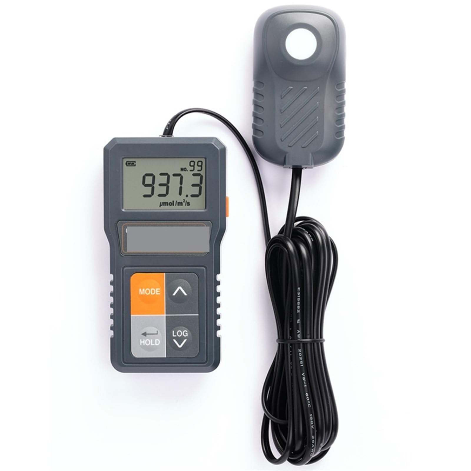 Medidor de luz Digital, Medidor De Luz Completo Desmontable Digital Lux con Pantalla Grande Reposo Automático Y Alerta Batería Baja para Plantas de Interior y jardín, fotografía