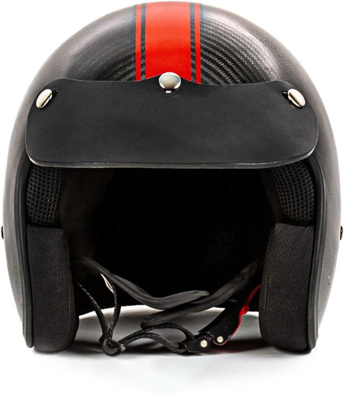 Open Face Helmets Accessories,Helmets Visors for Men Women Open Face Helmets | Motorcycle Dirt Bikes Helmets Accessories Helmets Brim (Color : Black)