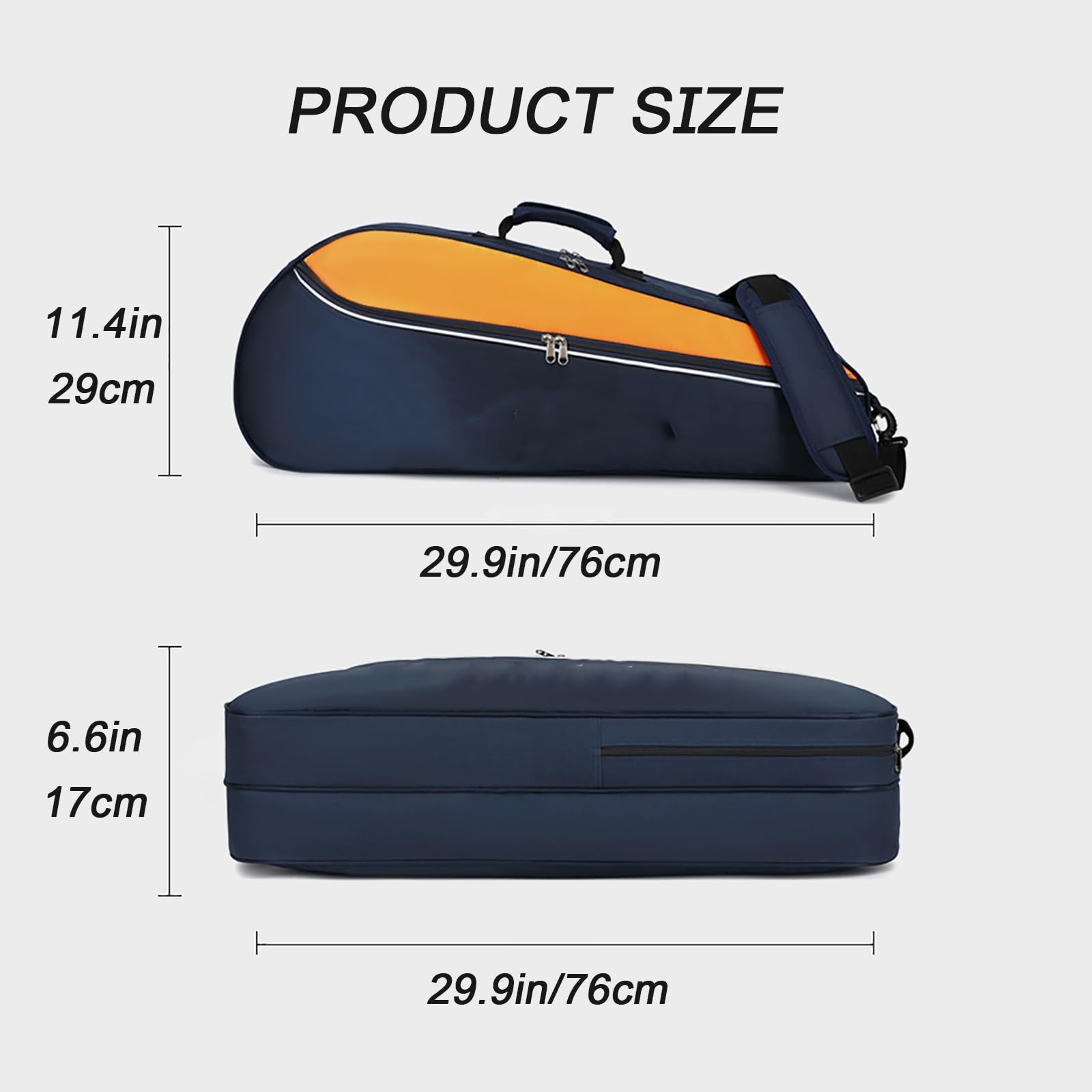 GAUDIO Raquetero Tenis, Mochila Tenis, Mochila Padel Mujer de Bolsillo para Zapatos de Separación con Correa de Hombro Ajustable para Deportes al Aire Libre