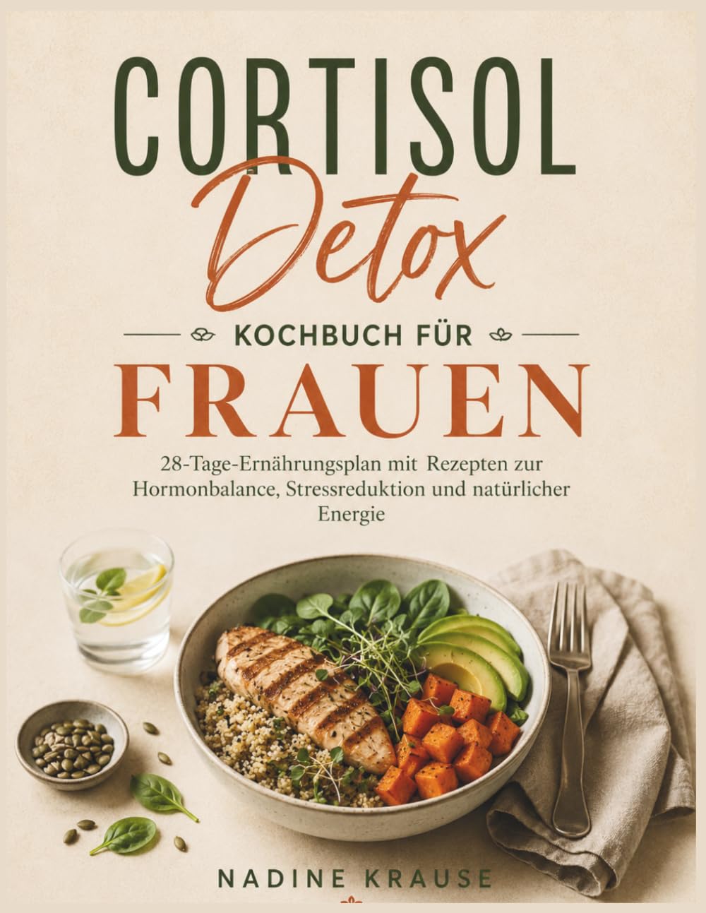 Cortisol Detox Kochbuch für Frauen: 28-Tage-Ernährungsplan mit Rezepten zur Hormonbalance, Stressreduktion und natürlicher Energie