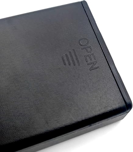 Miniatura 4 de FainWan 2 unids cable de plomo de plástico 3 x 1.5 V AA Baterías Celular caja titular caso negro