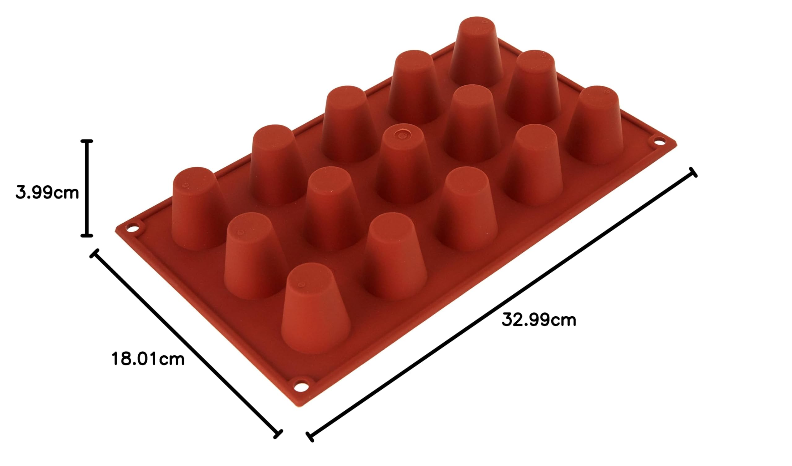 Silikomart Stampo Per Baba Classic Medio - SLK820020, 11 Cavità Da 50ml, Silicone Platino - Foto 10