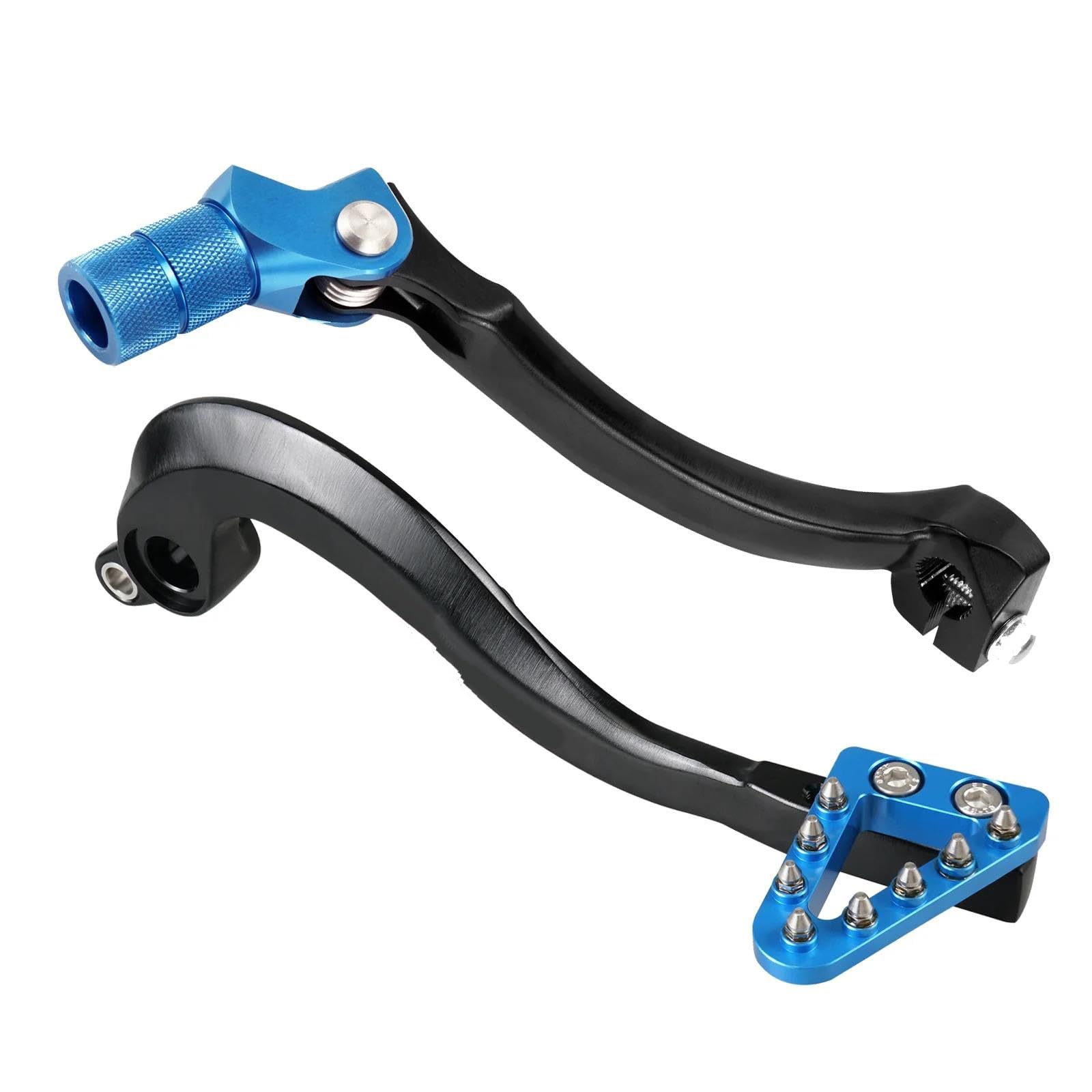 Gvgfkpkzay 1 Set For Yamaha Wr250f Yz250f Yz250fx 2014-2023 Motorcycle Brake Pedal Lever And Gear Shift Shifter Lever Motorcycle Gear Shift Lever(1 Set)