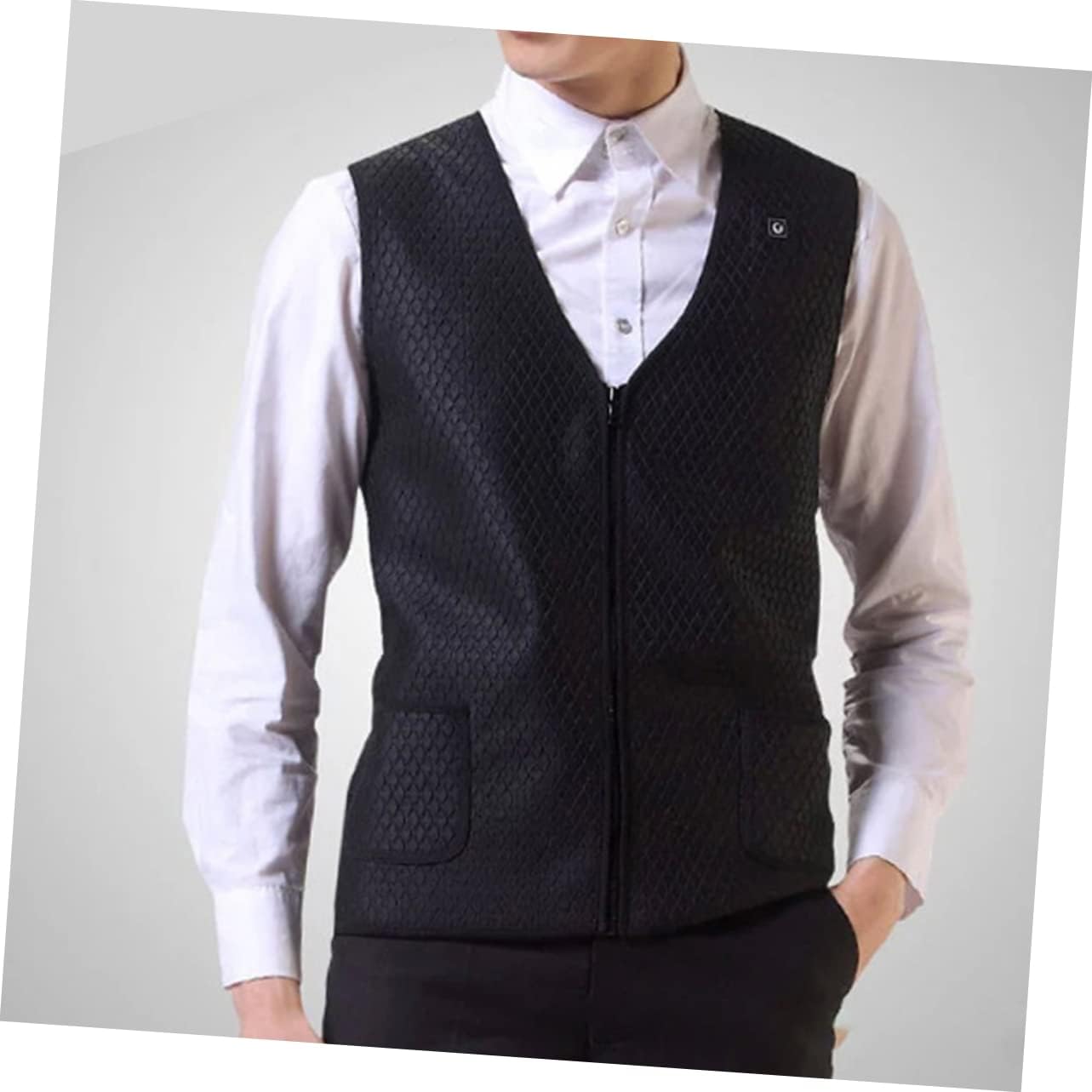 Heated Vest for Women Smart Electric Heating Waistcoat with Fast Heating Technology Durable and Comfortable Fit for Winter Wear Black s