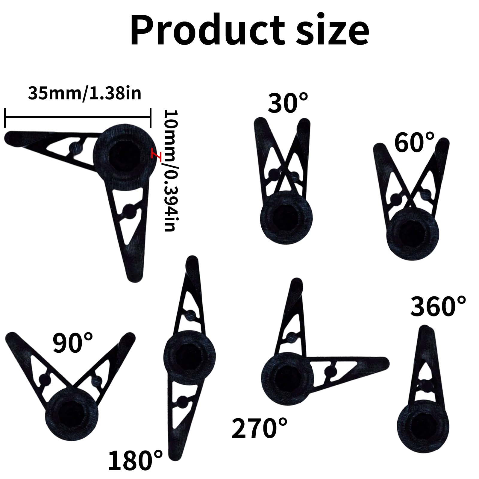YMWALK 30 Pieces 360° Adjustable Plant Clip - Image 2