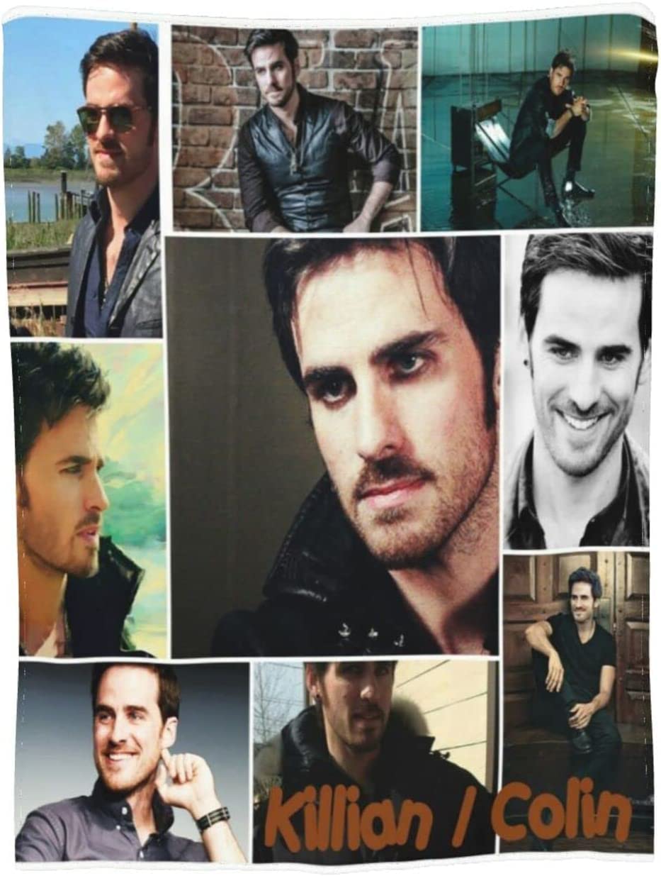 YINGD Colin Hook O'Donoghue Flannel Blanket Soft Thow Blankets Air Conditioning Blanket Bedding Fleece Blanket For Sofa Couch 125CM X 100CM