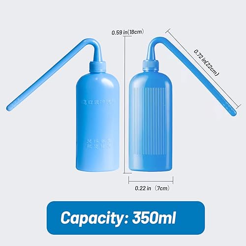 Miniatura 6 de Herramienta de limpieza de bolsas de colostomía, botella de lavado de bolsas de ostomía, bolsa de estoma para lavar botellas de lavado para todas