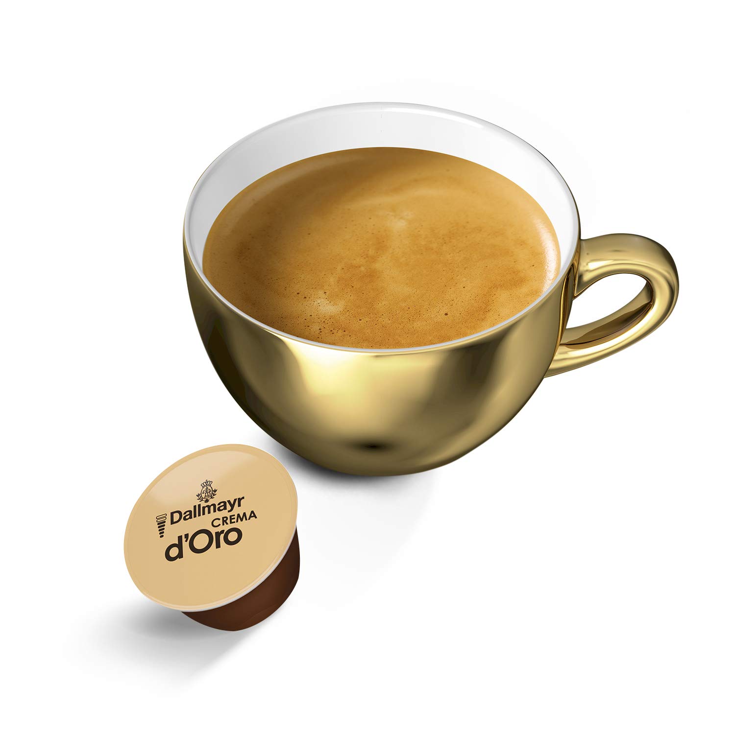 NESCAFÉ Dolce Gusto Dallmayr Crema d´Oro, XXL-Vorratsbox, 90 Kaffeekapseln, Feine Crema und vollmundiges Aroma(3 x 30 Kapseln) & Dallmayr Prodomo, XXL-Vorratsbox, 90 Kaffeekapseln (3 x 30 Kapseln)
