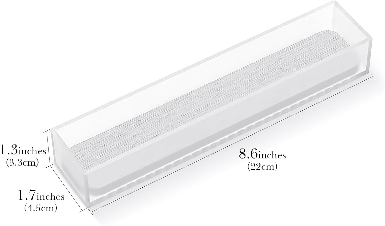 Acrylic Toothbrush Holder with Draina Hole, Bathroom Der