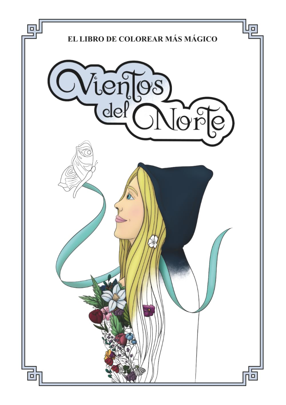 Vientos del Norte: El libro de colorear más mágico
