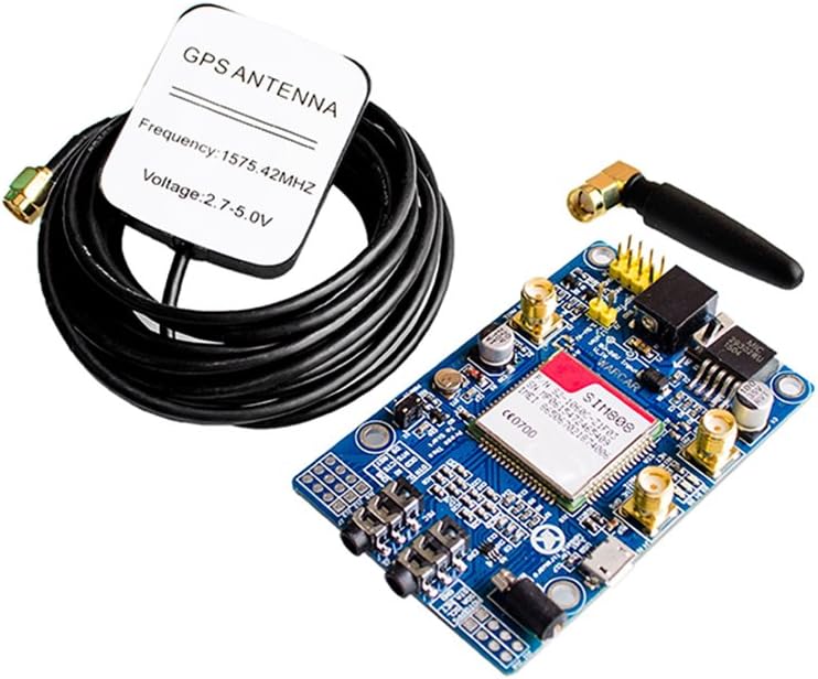 SIM808 Module GSM GPRS GPS Development Board IPX SMA with GPS Antenna Raspberry Pi Support 2G 3G 4G SIM Card