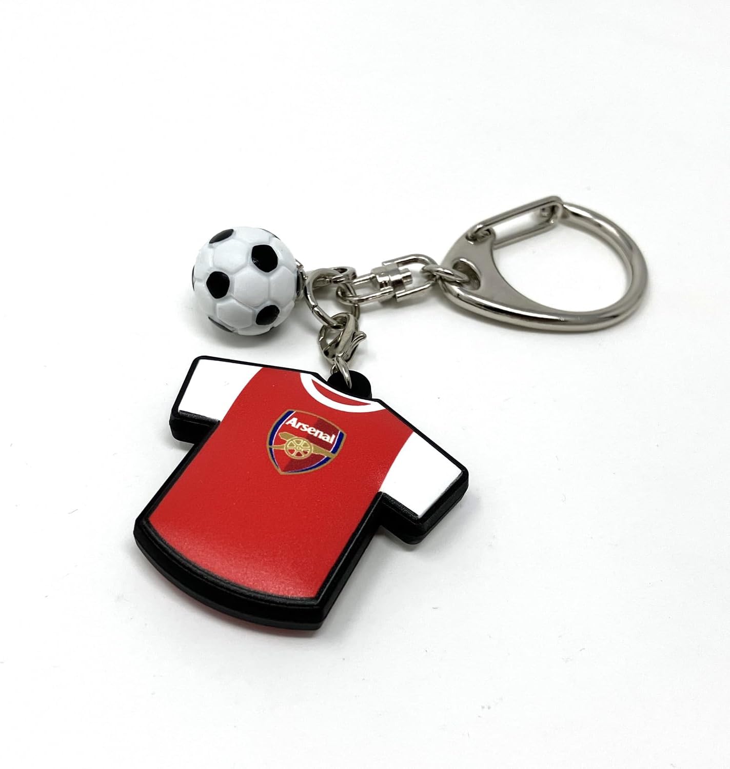 Arsenal Fc #18 TOMIYASU RED F Key Chain Uni-Type Rubber Key Chain