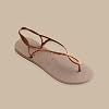 Havaianas Luna Ciber Pink 37 38 Flip Flops Womens