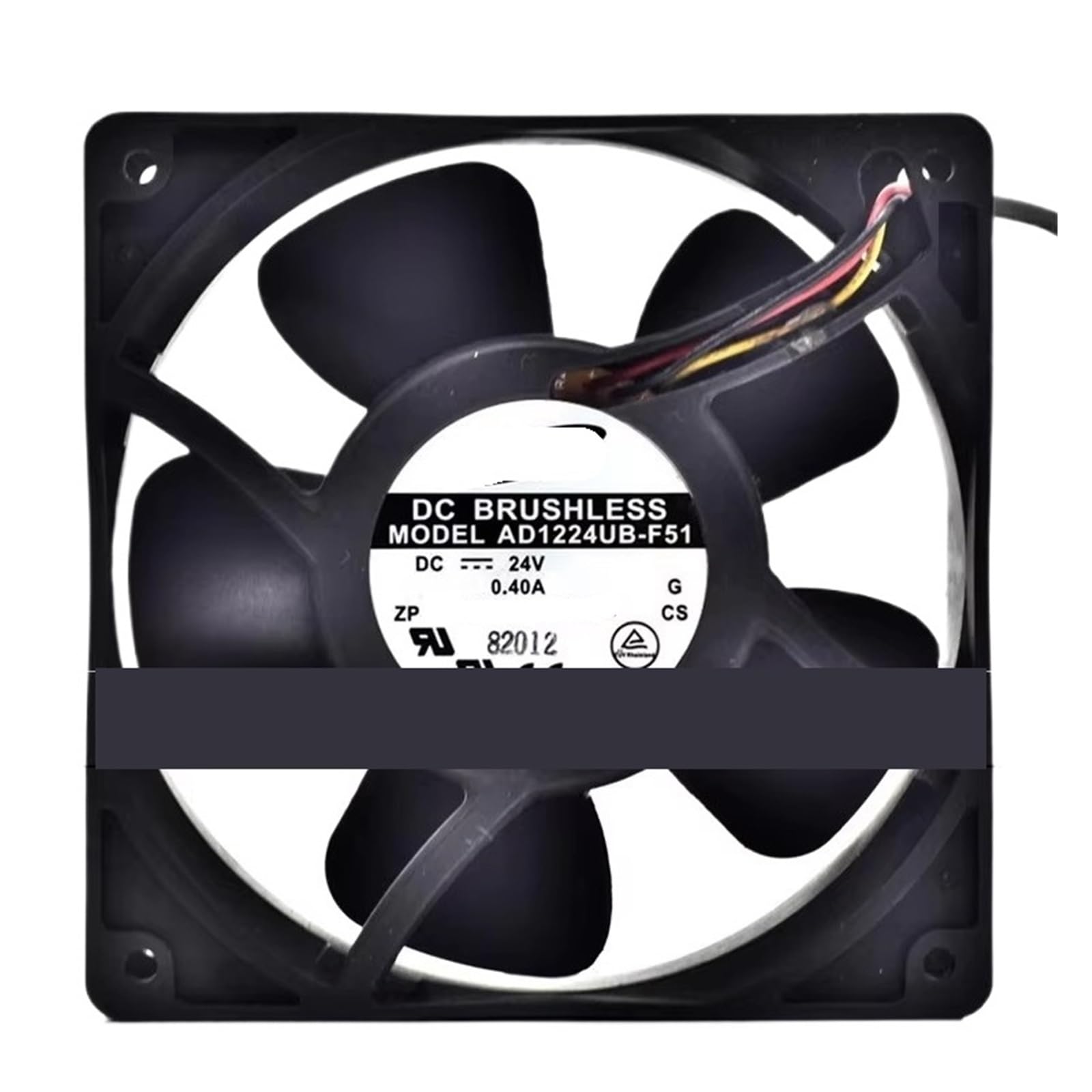 Ventilateur de refroidissement 120mm 24V AD1224UB-F52 extracteur air chaud 3 fils