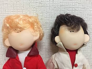 Amazon | 昭和レトロ ツッパリ人形 2体セット 東京 原宿 ぽっぷ