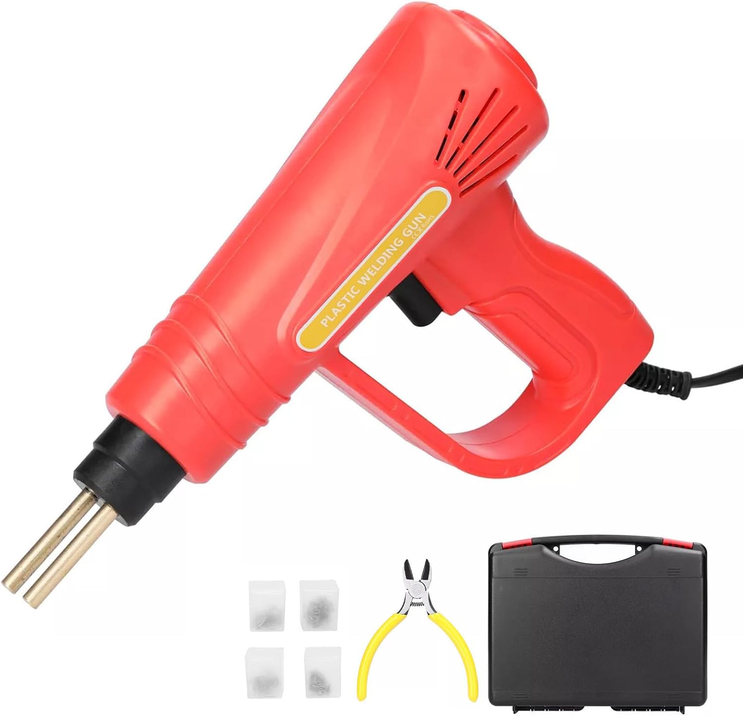 Generic 70w Portable Handheld Plastic Welding Kit with US Plug 110v, High Power Efficiency Plastic and Metal Soldering Tool for Car Bumper Repair