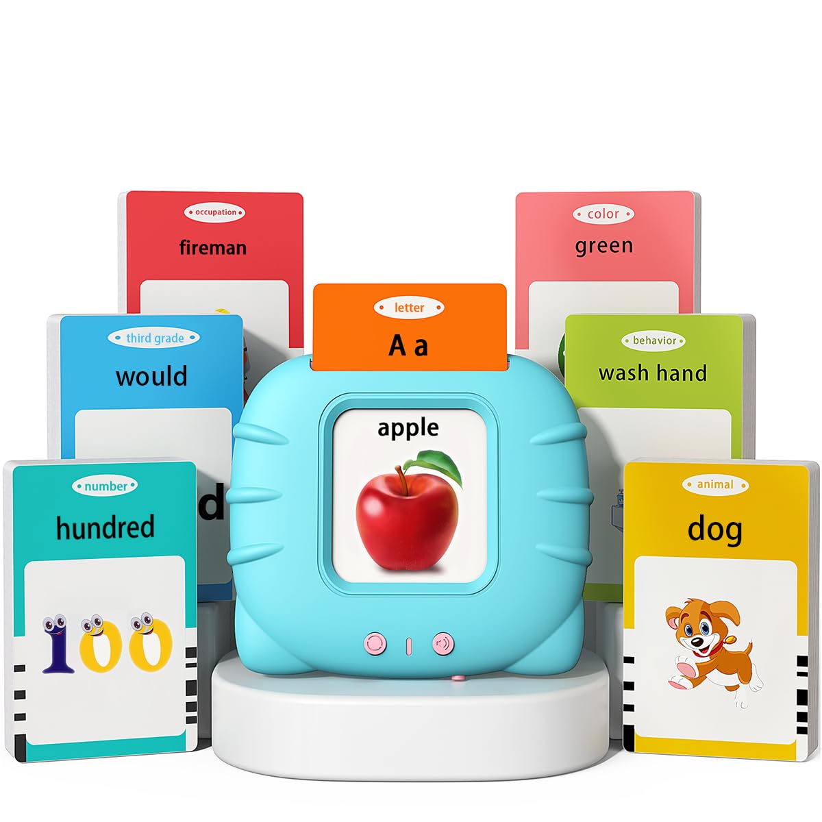 Amazon.com: Kidzdo Toddler Audible Flash Cards with Music