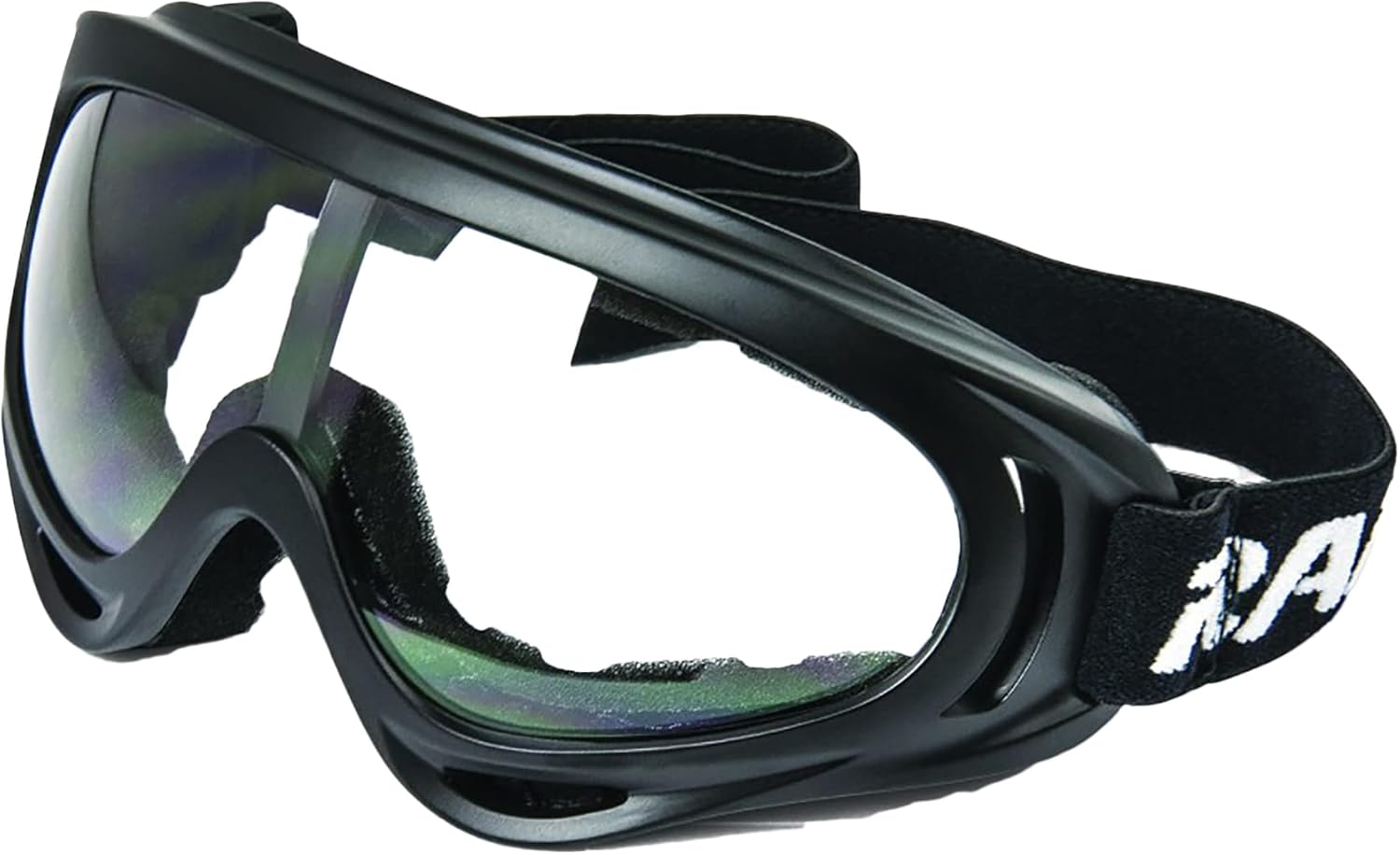 Raider 26-002 Black Frame/Clear Lens Guide Riding Goggles