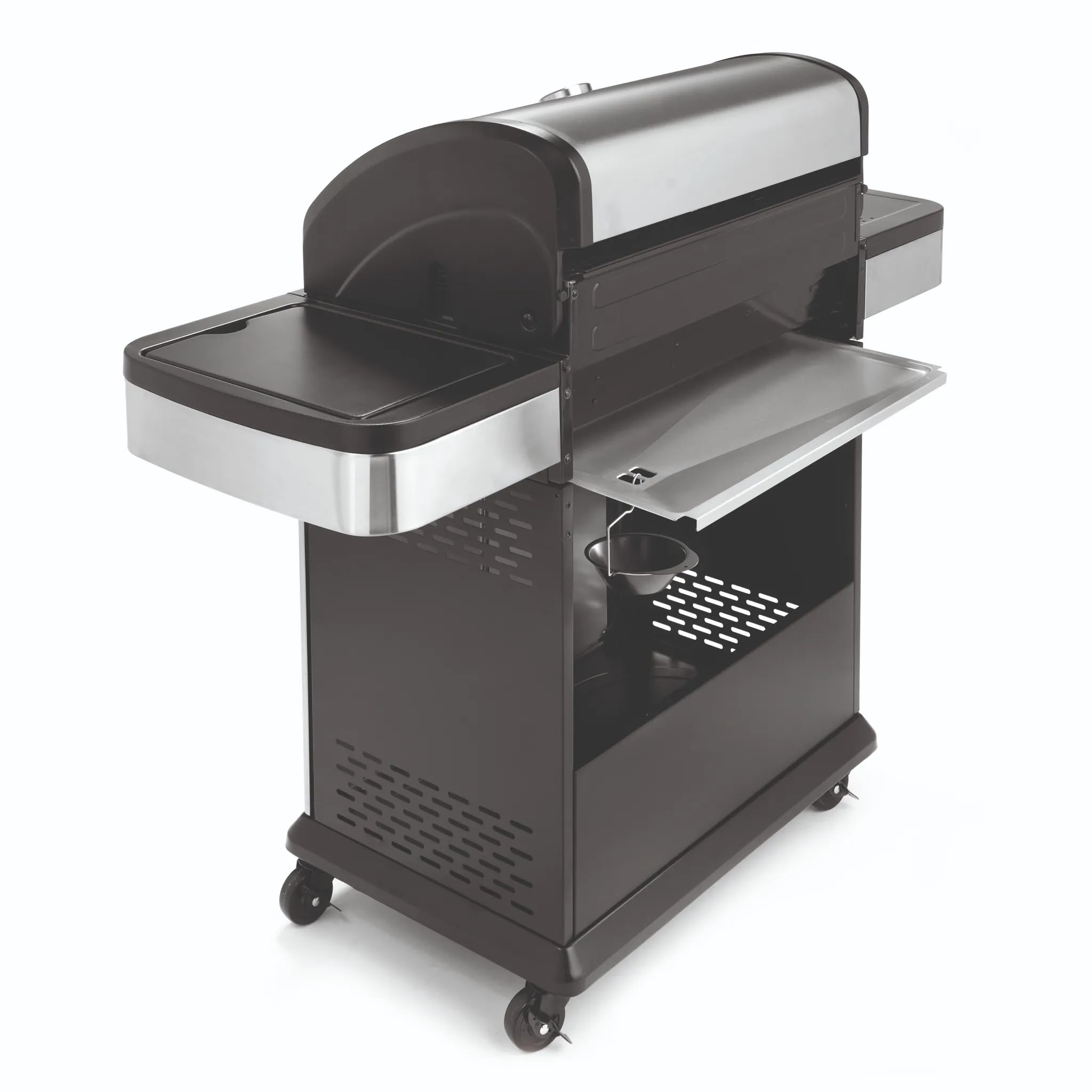 Barbecue a Gas Indianapolis 4 Ompagrill 3 Bruciatori Fornello Laterale Ruote