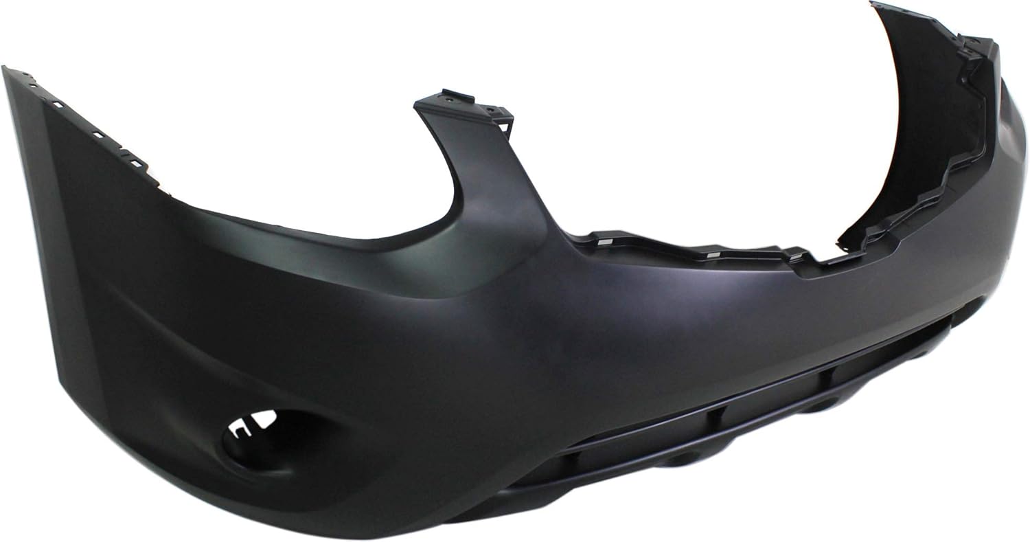 Garage-Pro Front Bumper Cover Compatible With 2011-2013 Nissan Rogue, Fits 2014-2015 Nissan Rogue Select Primed With Fog Light Holes CAPA