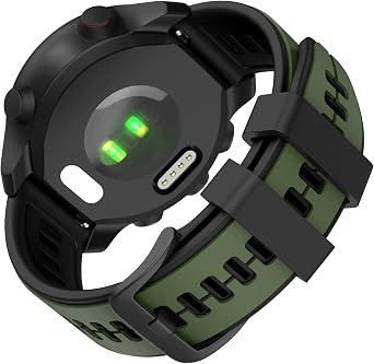 ISABAKE 20mm Strap for Garmin Forerunner 55/245/645/Vivoactive 3/Venu Sq