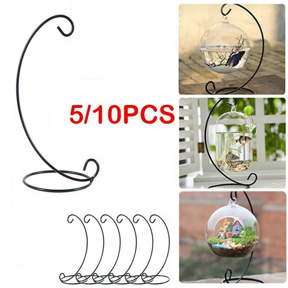 Lot de 20 supports de boules de Noël en métal pour décoration de maison, fête, mariage, loisirs créatifs, décoration de Noël