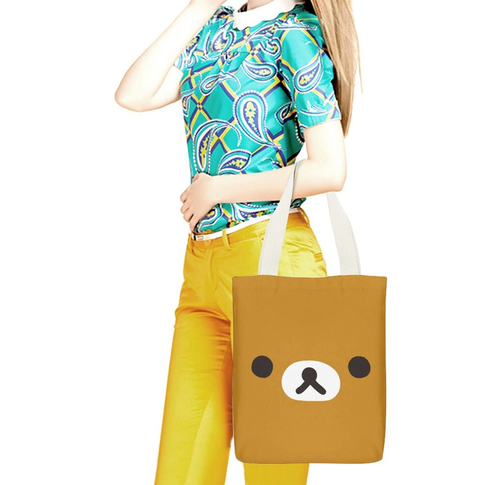 Amazon.co.jp: リラックマトートバッグ エコバッグ ショッピングバッグ  