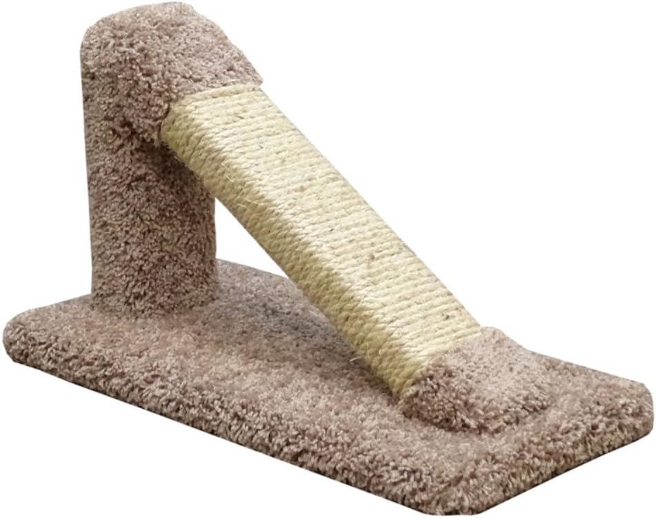 New Cat Condos Premier Tilted Scratching Post, Brown