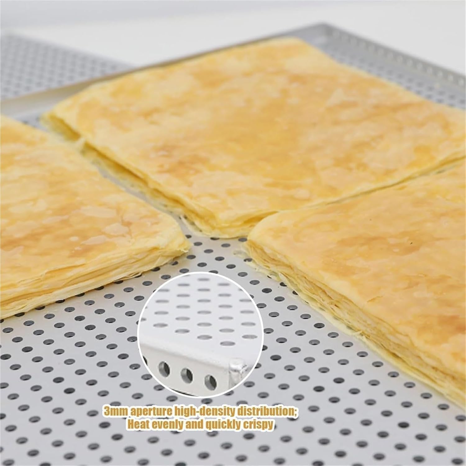 Antihaft-Backform mit Silikonmatte, Crisper Tray Rechteckige Ofenform für Brot, Fleisch, Desserts, Mehrzweck-Backblech für Küche
