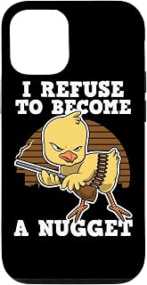 iPhone 12/12 Pro Funny Chicken Baby Chick Chicken Nugget Men Case