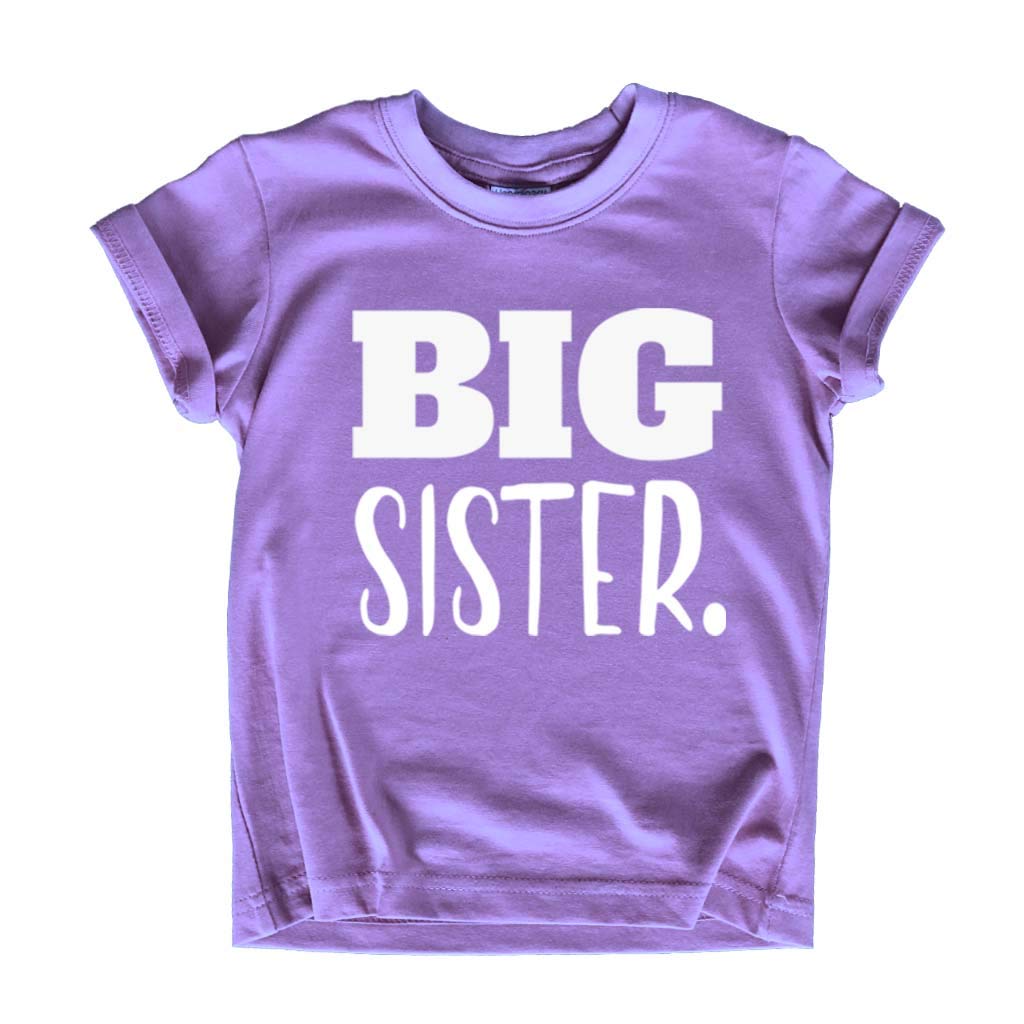 Big Sister Shirt Big Sister Announcement Toddler Shirts Promoted to Girls Outfit