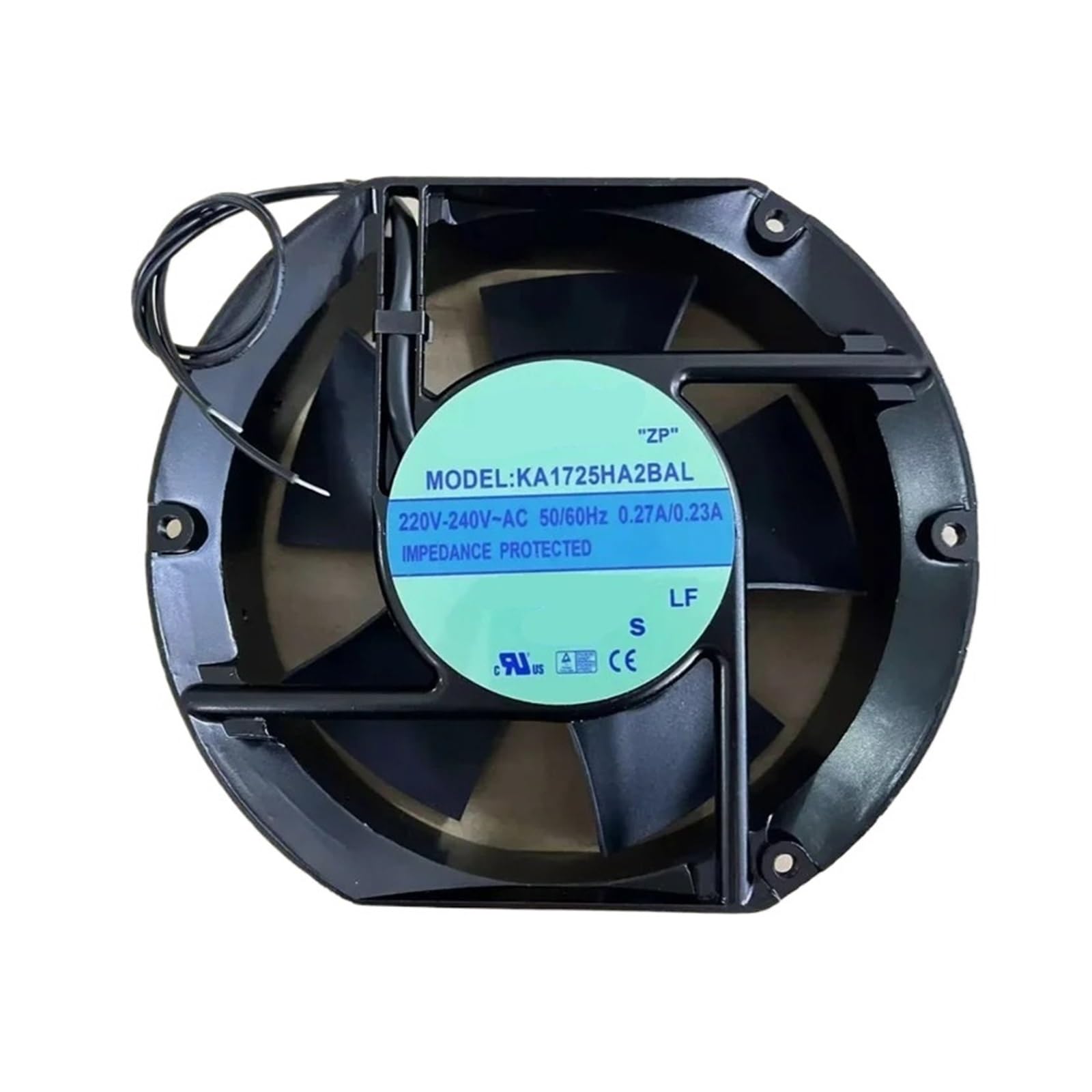 LEOTNNDQ 1Pc KA1725HA2BAL Cooling Fan 17251 220-240VAC 0.27/0.23A