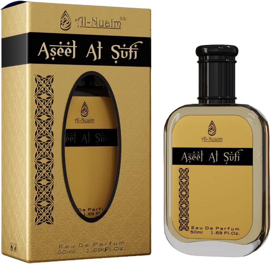 Al-Nuaim Aseel Al Sufi Eau De Parfum for Men & Women - 50ml | EDP Perfume | Long Lasting & Luxury Fragrance