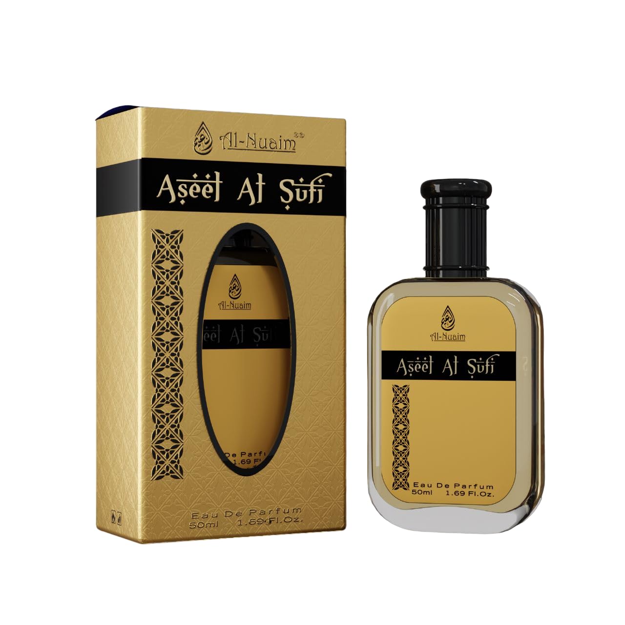 Al-Nuaim Aseel Al Sufi Eau De Parfum for Men & Women - 50ml | EDP Perfume | Long Lasting & Luxury Fragrance