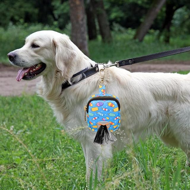 Foto 7 de 7 de Dispensador de bolsas de residuos para perros, bolsa de de perro