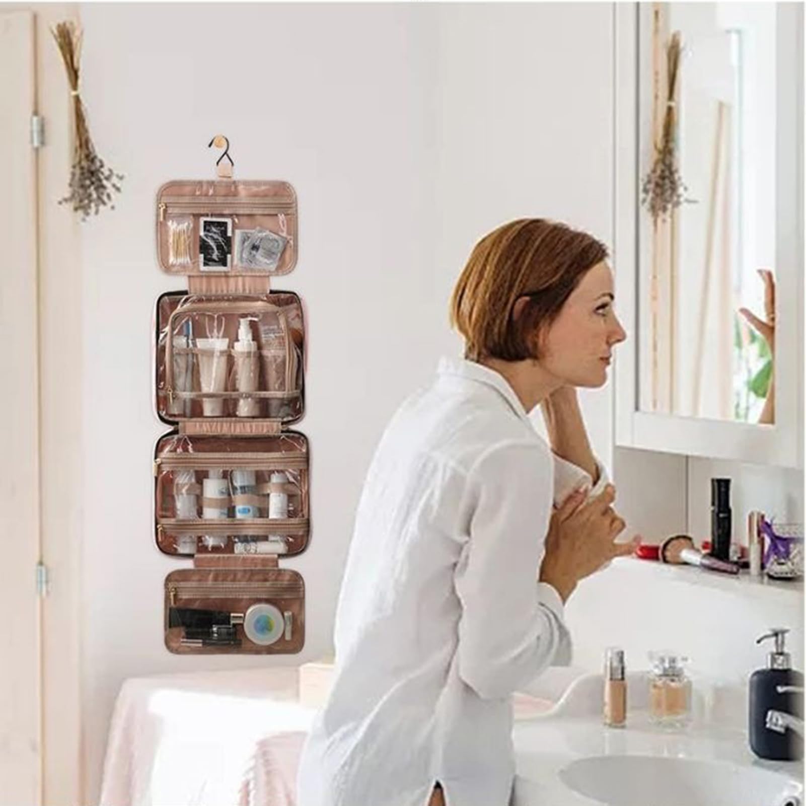 Neceser Colgante Mujer Hombre Necesers Cosméticos Primera Calidad