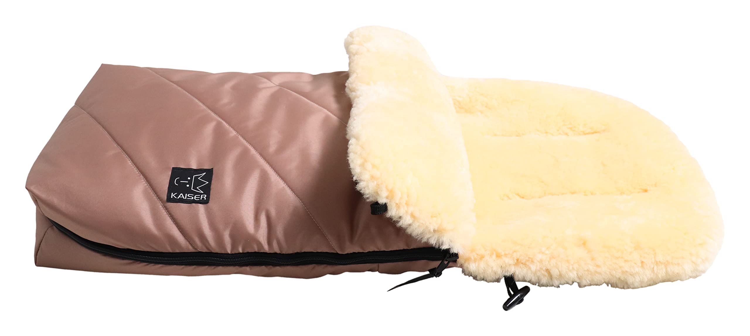 Kaiser Lammfell Fußsack PAAT Sand Lammfell Medizin 6542031